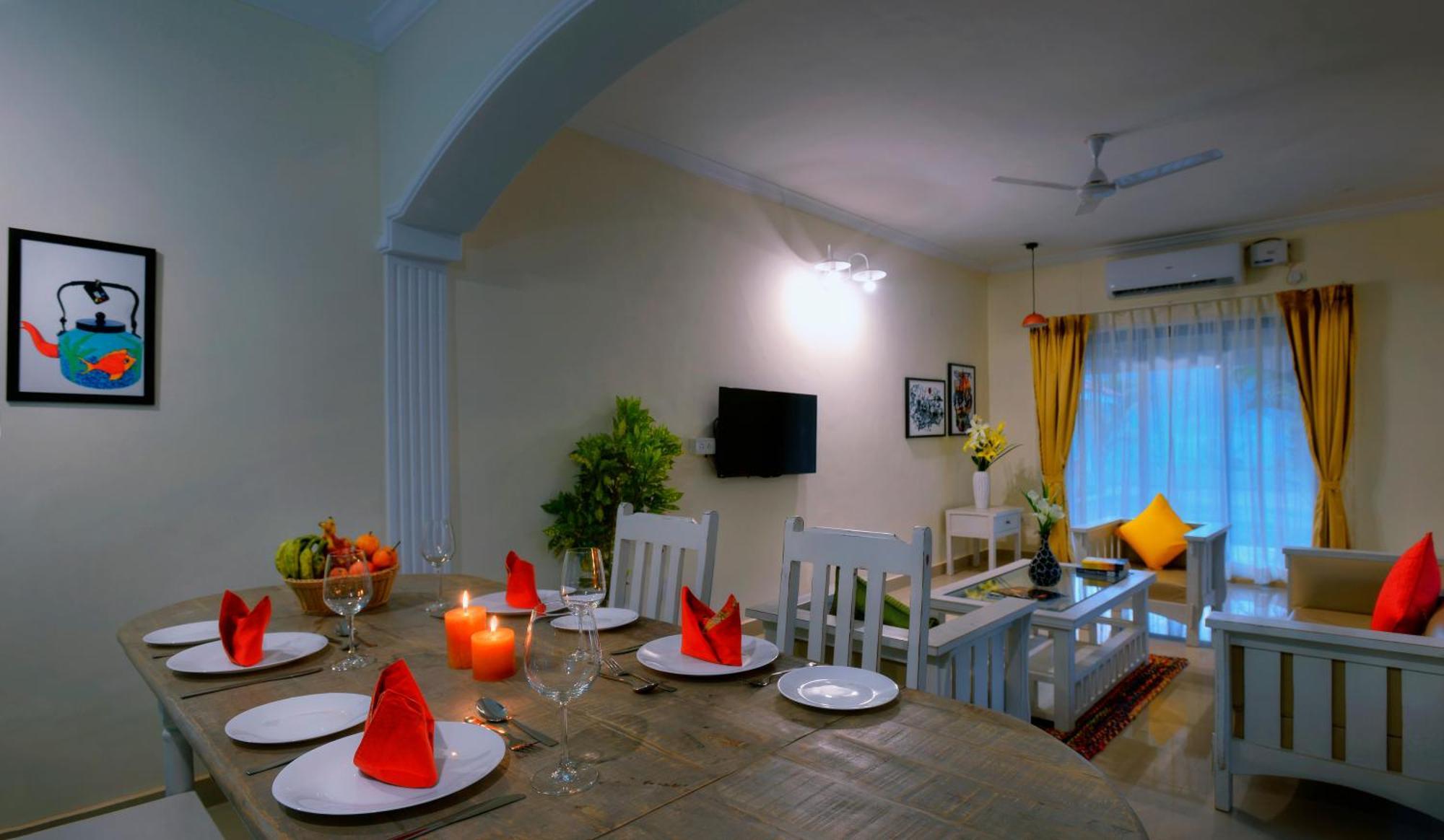 Treehouse Blue Hotel & Villas Colva Extérieur photo
