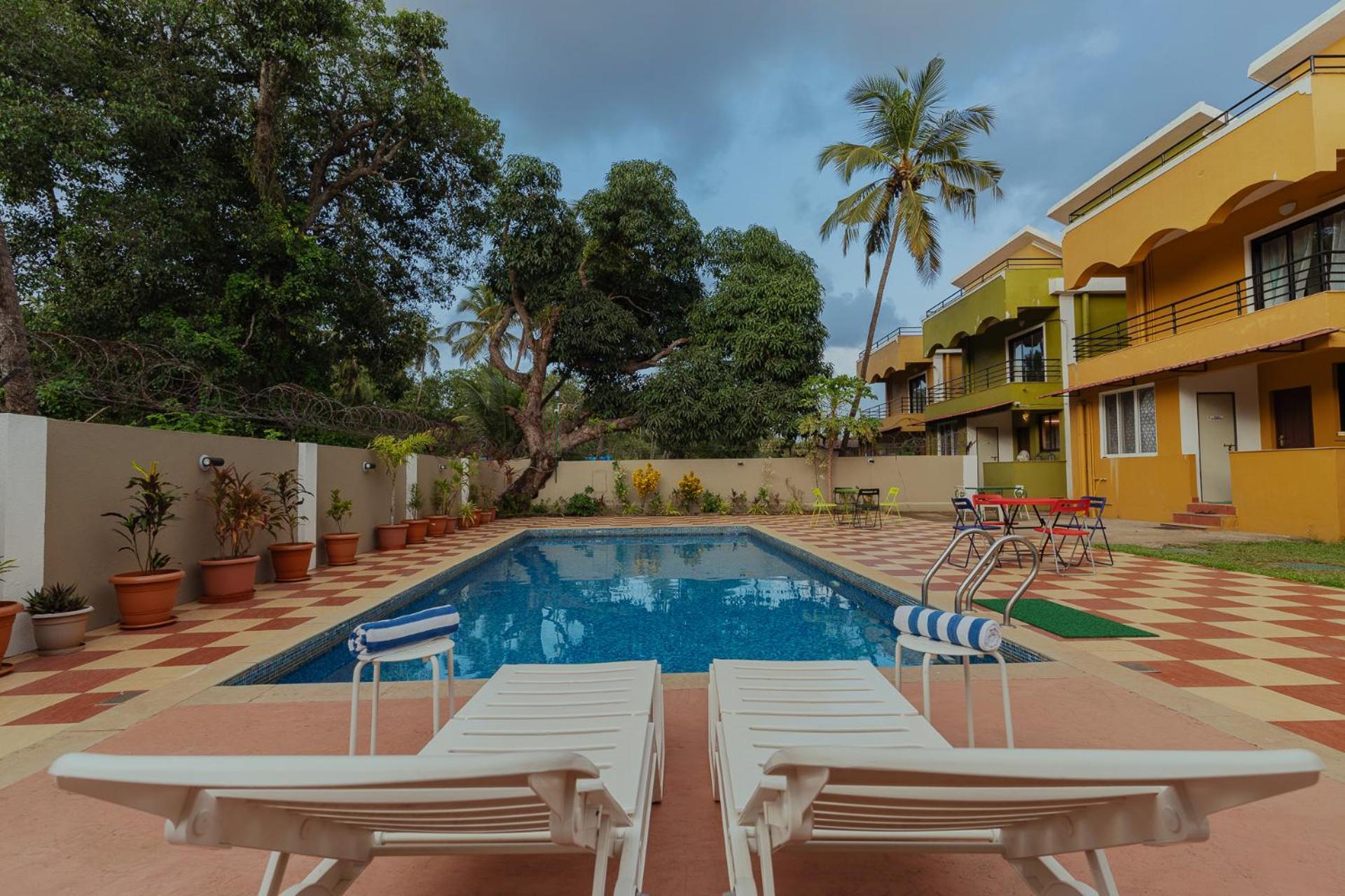 Treehouse Blue Hotel & Villas Colva Extérieur photo