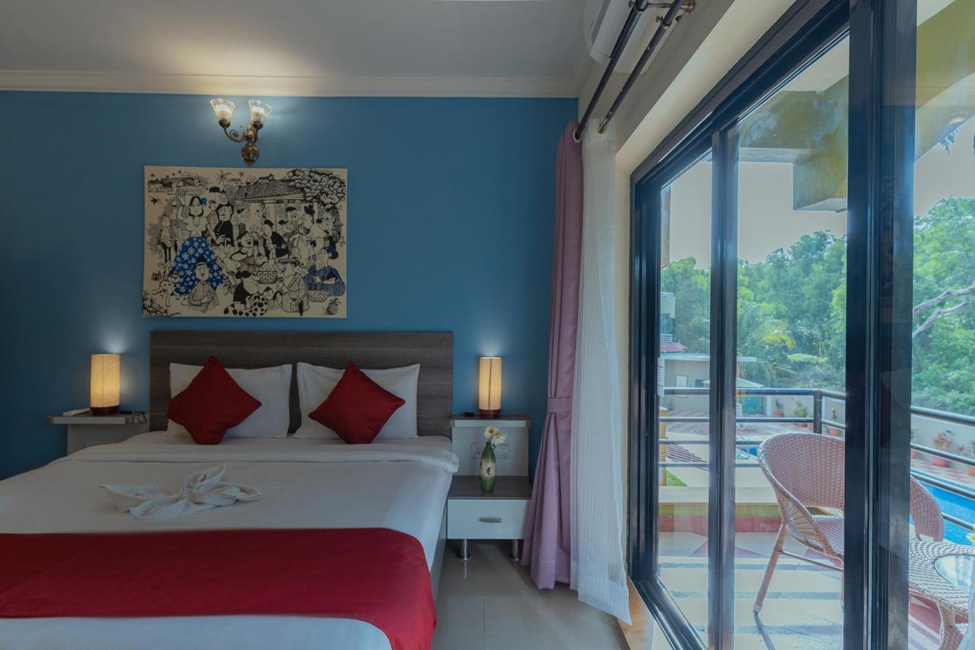 Treehouse Blue Hotel & Villas Colva Extérieur photo